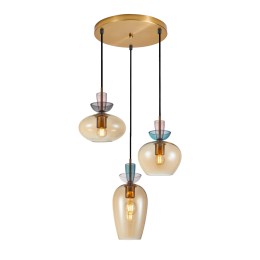 Italux 5906630854554 Pendel-Kronleuchter Fanda | 40W E27