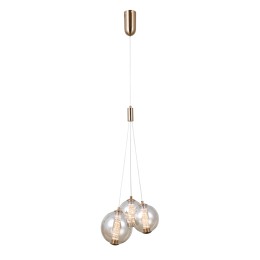 Italux PND-34359-3-HBR-AMB LED Pendel-Kronleuchter Butero | 12W LED | 1095lm | 3000K