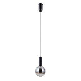 Italux PND-34378-1S-BK LED Pendel-Kronleuchter Strela | 5W LED | 459lm | 3000K