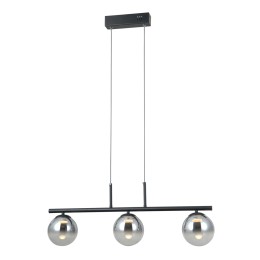 Italux PND-34381-3-BK LED Pendel-Kronleuchter Velada | 15W LED | 610lm | 3000K