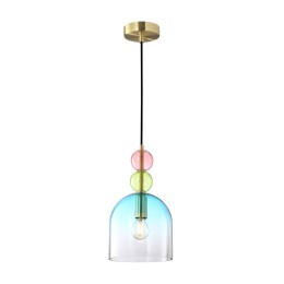 Italux PND-37462A-MC-GD Pendel-Kronleuchter Manso E14