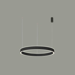 Italux PND-56215D-060RPP-BK LED Pendel-Kronleuchter Brasco Up Down | 60W integrierte LED-Quelle | 28
