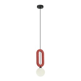 Italux PND-59839-1-RED Pendel-Kronleuchter Masso G9