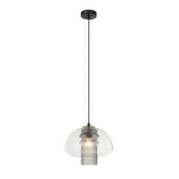 Italux PND-61001C-BK Pendel-Kronleuchter Feder E27