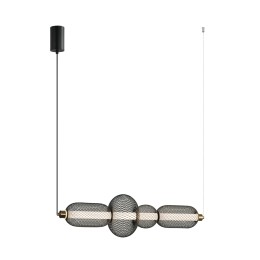 Italux PND-84283-4-BK LED Pendel-Kronleuchter Marco | 16W LED | 900lm | 3000K