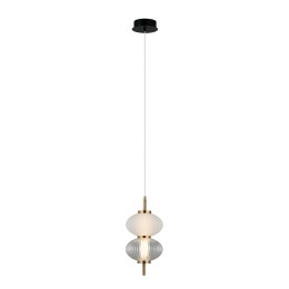 Italux PND-84938-2-BK LED Pendel-Kronleuchter Testa | 8W LED | 500lm | 3000K