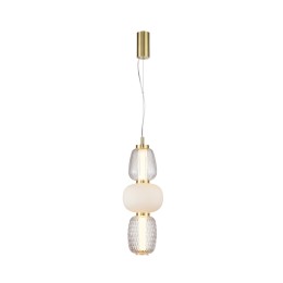 Italux PND-98374-28W-GD LED Pendel-Kronleuchter Eris | 28W LED | 3748lm | 3000K