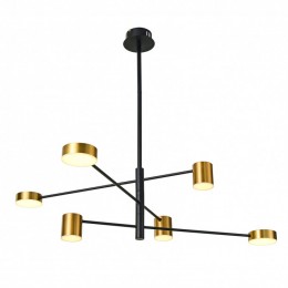 Italux PND-16374-6-BK-GD-4K LED Remdal LED | 2700lm