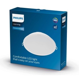 Philips 8720169230989 LED Einbauleuchte Meson | 20W integrierte LED-Quelle | 2200/1500 lm | 4000K