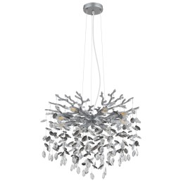 Globo 64138H1S Pendel-Kronleuchter QUEENA E14