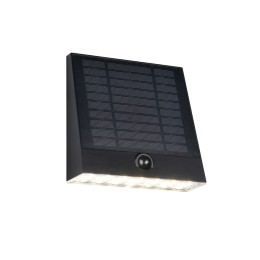 Trio TR23326102 LED solar Außenwandleuchte ALVORADA | 6W integrierte LED-Quelle | 600lm | 4000K