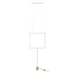 Redo 01-2133 LED Pendel-Kronleuchter SLICK | 28W integrierte LED-Quelle | 1735lm | 3000K