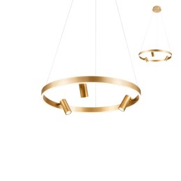 Redo 01-2490 LED Pendel-Kronleuchter SUMMIT | 25+13W integrierte LED-Quelle | 2325lm | 3000K