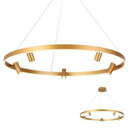 Redo 01-2494 LED Pendel-Kronleuchter SUMMIT | 44+22W integrierte LED-Quelle | 3640lm | 3000K