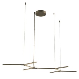 Redo 01-2796 LED Pendel-Kronleuchter STICK | 65W integrierte LED-Quelle | 4263lm | 3000K