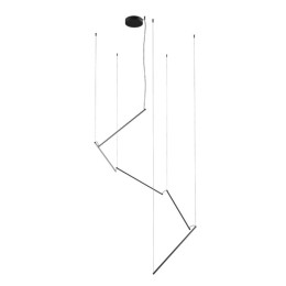 Redo 01-2801 LED Pendel-Kronleuchter STICK | 48W integrierte LED-Quelle | 3252lm | 3000K