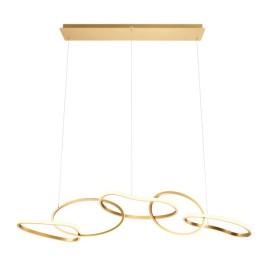 Redo 01-3392 LED Pendel-Kronleuchter BIAS | 120W integrierte LED-Quelle | 9433lm | 3000+4500+6500K