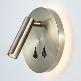 Italux SP7349-02B-ANT-B LED Wandleuchte Nelly 1x9W | 750lm | 3200K | IP20