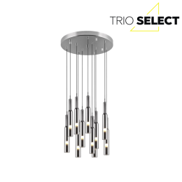 Trio SELECT  T344531106 LED Pendel-Kronleuchter LUCENT   | 11x3W integrierte LED-Quelle | 11x280lm |