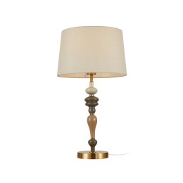 Italux TB-84678-AB Tischlampe Moren E27