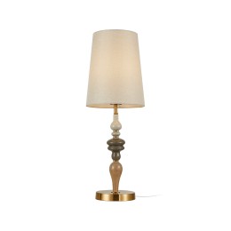 Italux TB-84678A-AB Tischlampe Moren E27