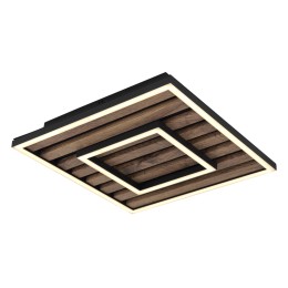 Globo WOODY 67345D LED Anbau-Kronleuchter | 18W LED | 1000lm | 3000K